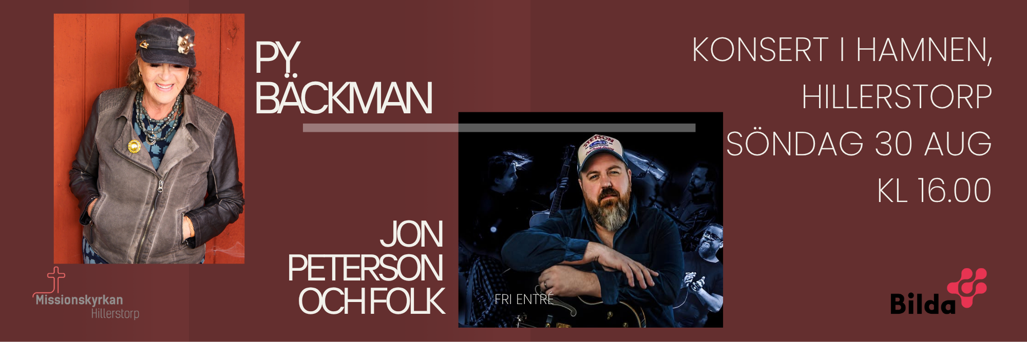 Konsert Py Bäckman Och Folk