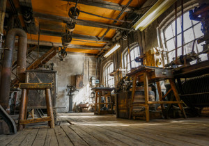 Hylténs Industrimuseum Interiör 20250722