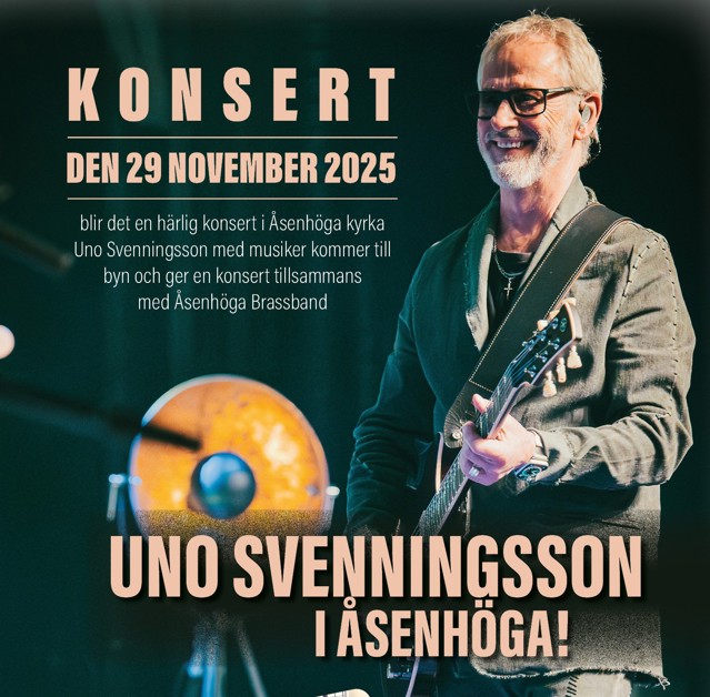 Uno Svenningsson i Åsenhöga!